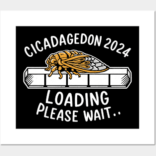 Cicada 2024, Cicadageddon 2024 loading please wait! Posters and Art